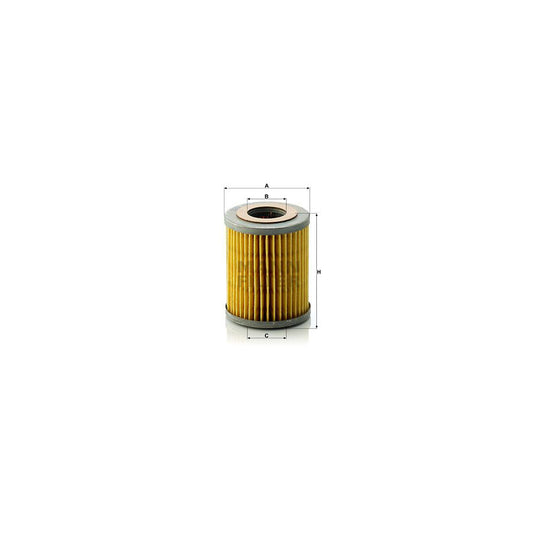 MANN-FILTER H 813/1 x Oil Filter with seal, Filter Insert