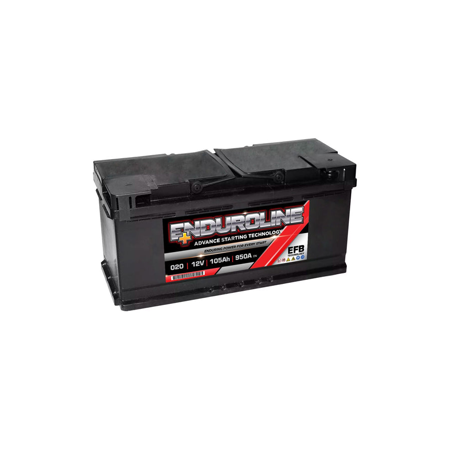 Enduroline 020 EFB Start Stop Car Battery 105AH