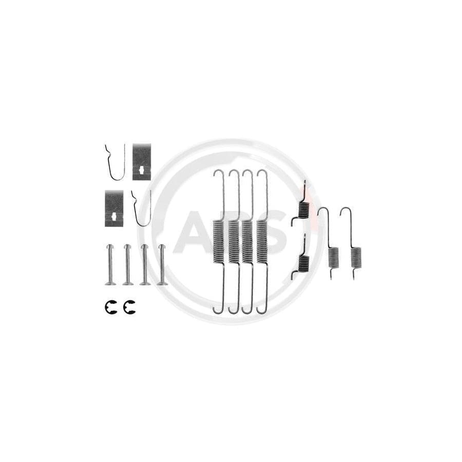 A.B.S. 0636Q Accessory Kit, Brake Shoes | Duco Car Parts UK Car Parts