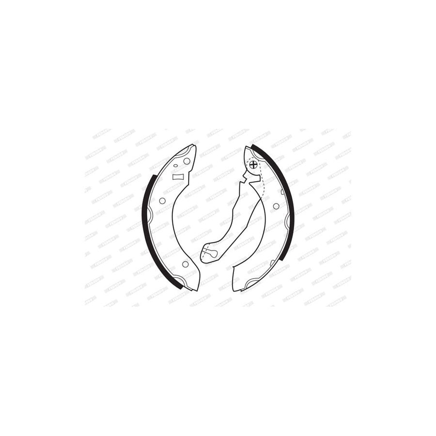 FERODO PREMIER FSB164 Brake Shoe Set