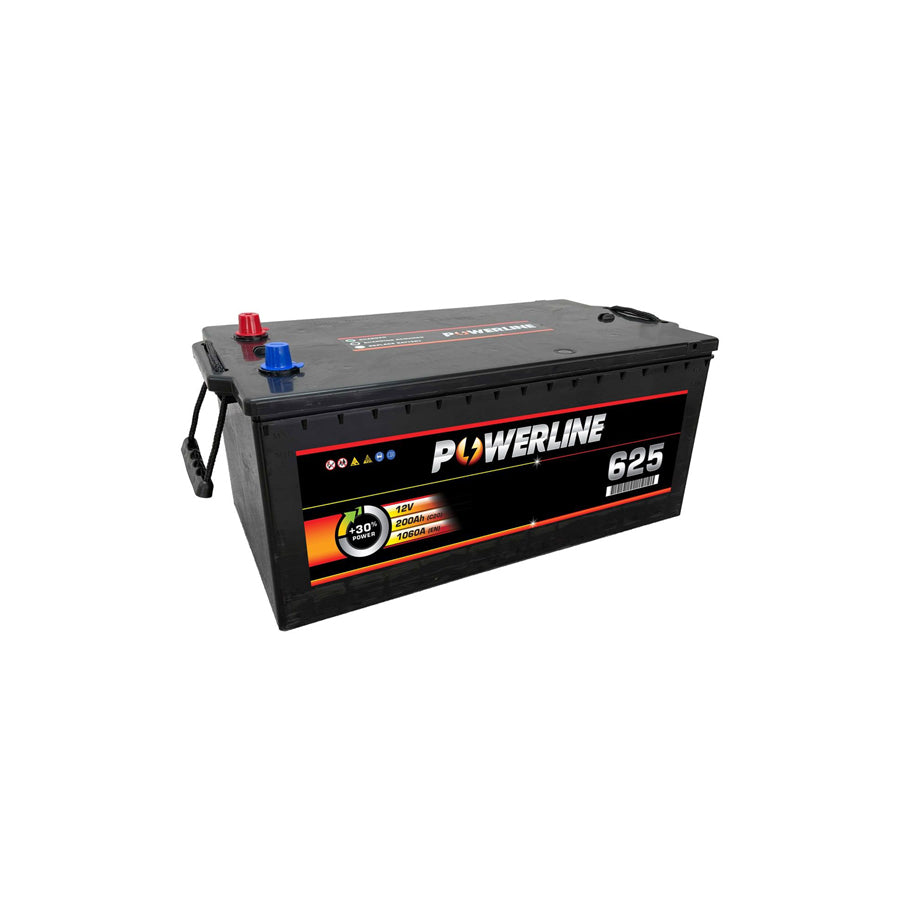 Powerline 625 Commercial Battery 12V 200Ah