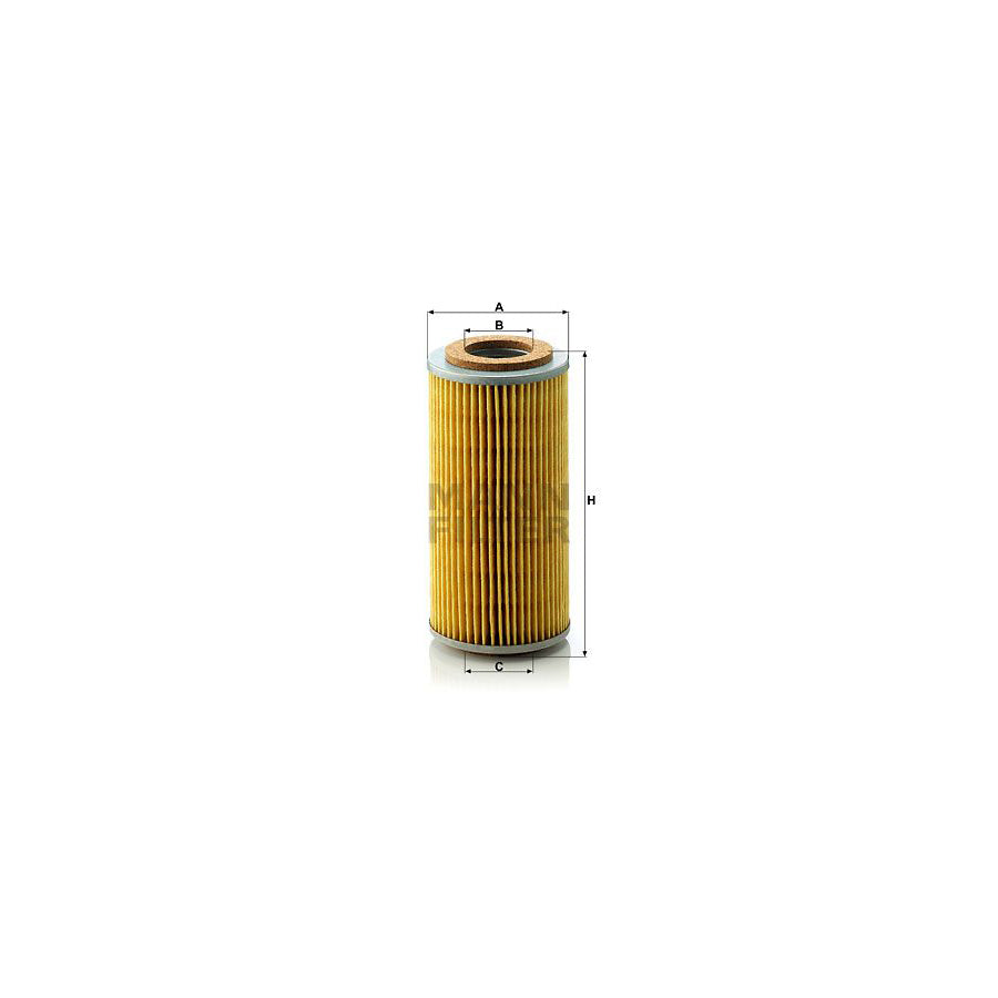 MANN-FILTER H 804 x Oil Filter with seal, Filter Insert