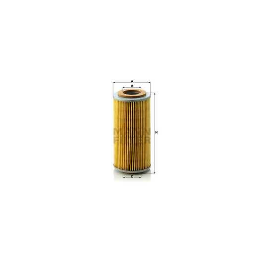 MANN-FILTER H 804 x Oil Filter with seal, Filter Insert