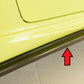 Rieger 00088197 Audi 8V Right Side Skirt Splitter (A3 & S3) - Glossy Black