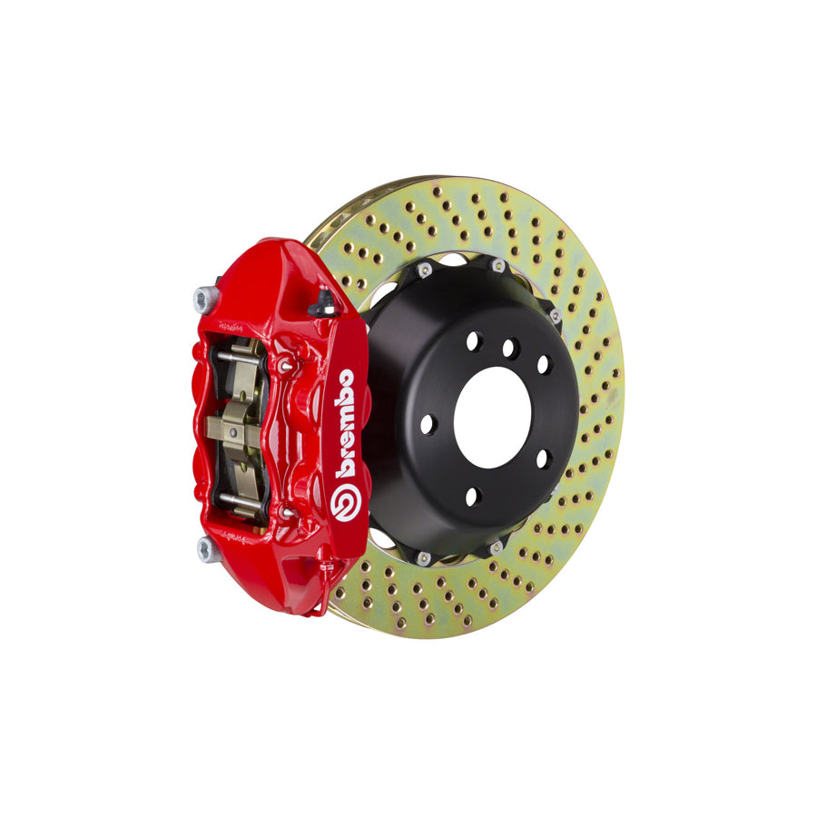 Brembo 2P1.8060A Mercedes-Benz Metris Rear GT 4-Pistons Drilled 2-piece Big Brake Kit 345x28mm