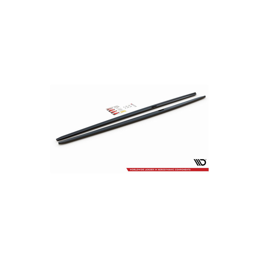 Maxton Design BMW F10 F11 V.2 Side Skirt Diffusers (Inc. 535i, 550i, M550dx & M5)