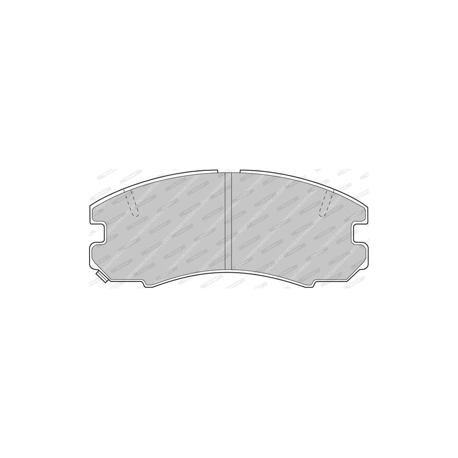 Ferodo Fdb684 Brake Pad Set With Acoustic Wear Warning