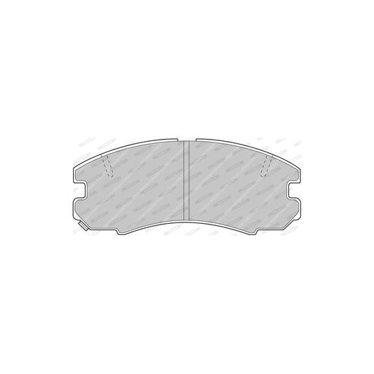 Ferodo Fdb684 Brake Pad Set With Acoustic Wear Warning