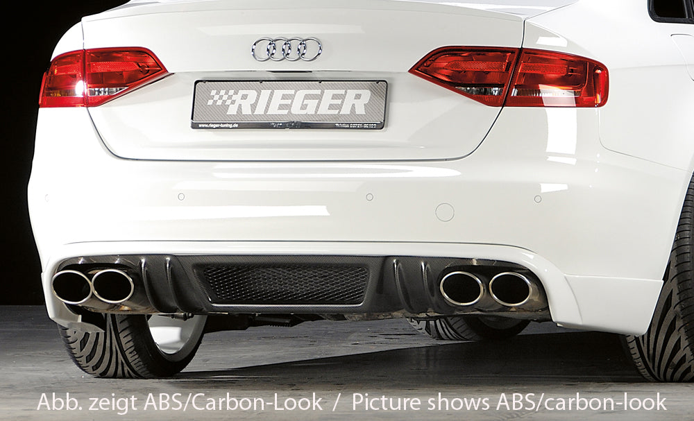 Rieger 00055508 Audi B8 B81 A4 Rear Diffuser
