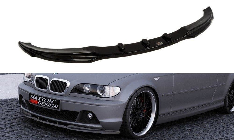 Maxton Design BM-3-46F-CE-FD1T Front Splitter BMW Series 3 E46 Coupe Facelift Model | Duco Car Parts UK Car Parts