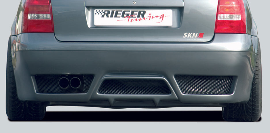 Rieger 00055046 Audi B5 A4 Rear Bumper