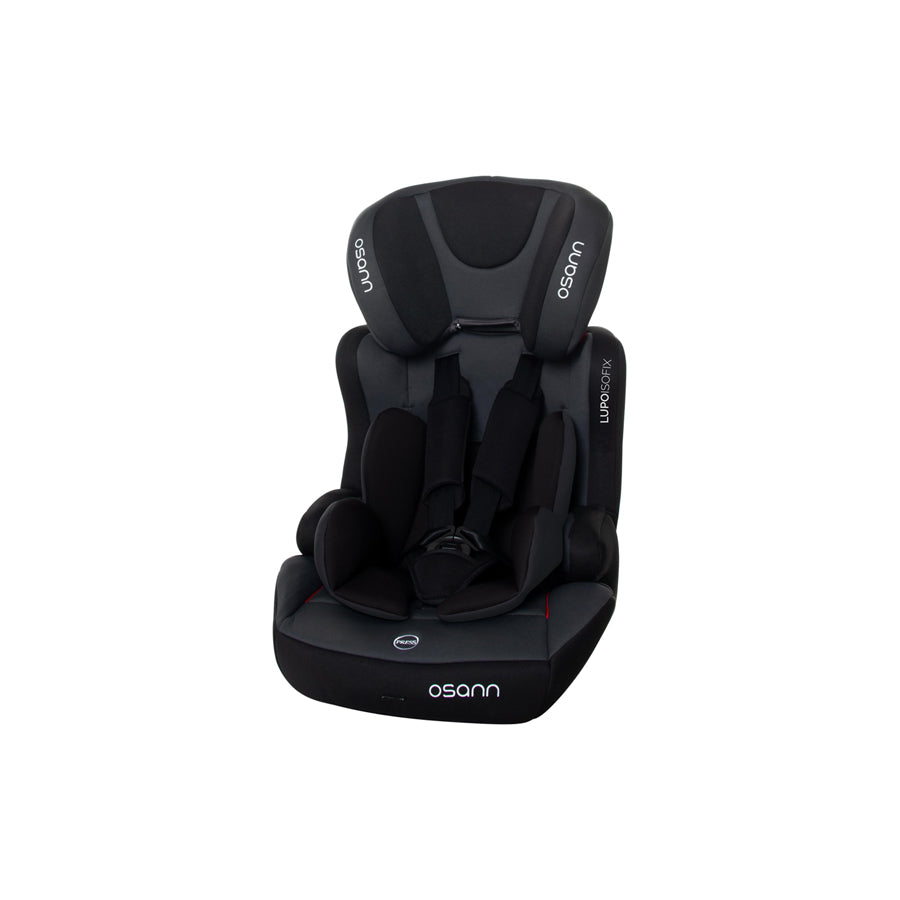OSANN Lupo Isofix 102-129-194 Child car seat with Isofix, 0-36 kg, 3-point harness, Black