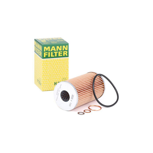 MANN-FILTER H 720 x Oil Filter with seal, Filter Insert