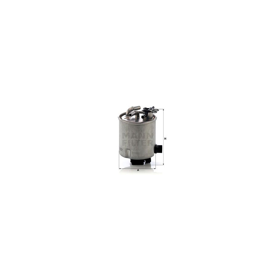 MANN-FILTER WK 9027 Fuel filter In-Line Filter