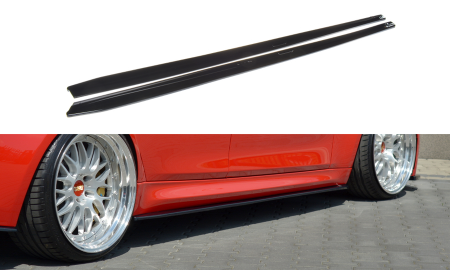 Maxton Design BM-3-80-M-SD1T Side Skirts Diffusers V.1 BMW M3 F80 | Duco Car Parts UK Car Parts