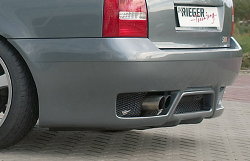 Rieger 00055046 Audi B5 A4 Rear Bumper