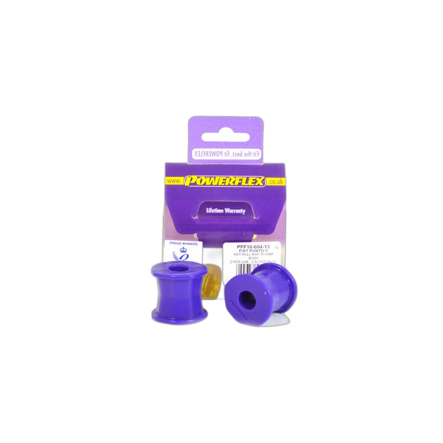 Powerflex PFF16-604-13 Fiat Punto Front Anti Roll Bar To Arm Bush 13mm | Duco Car Parts UK Car Parts