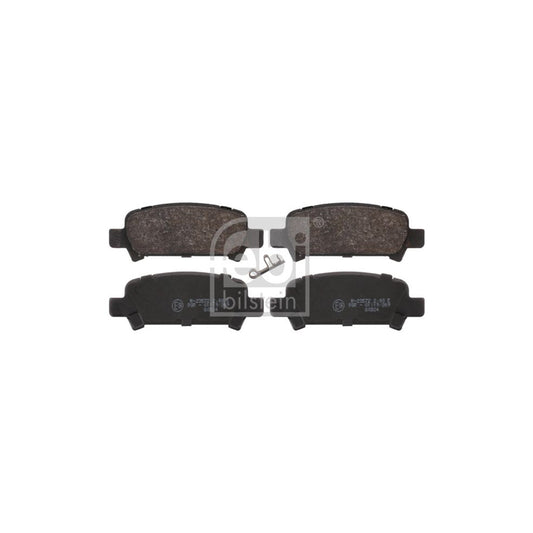 Febi Bilstein 16659 Brake Pad Set Rear Axle With Acoustic Wear Warning