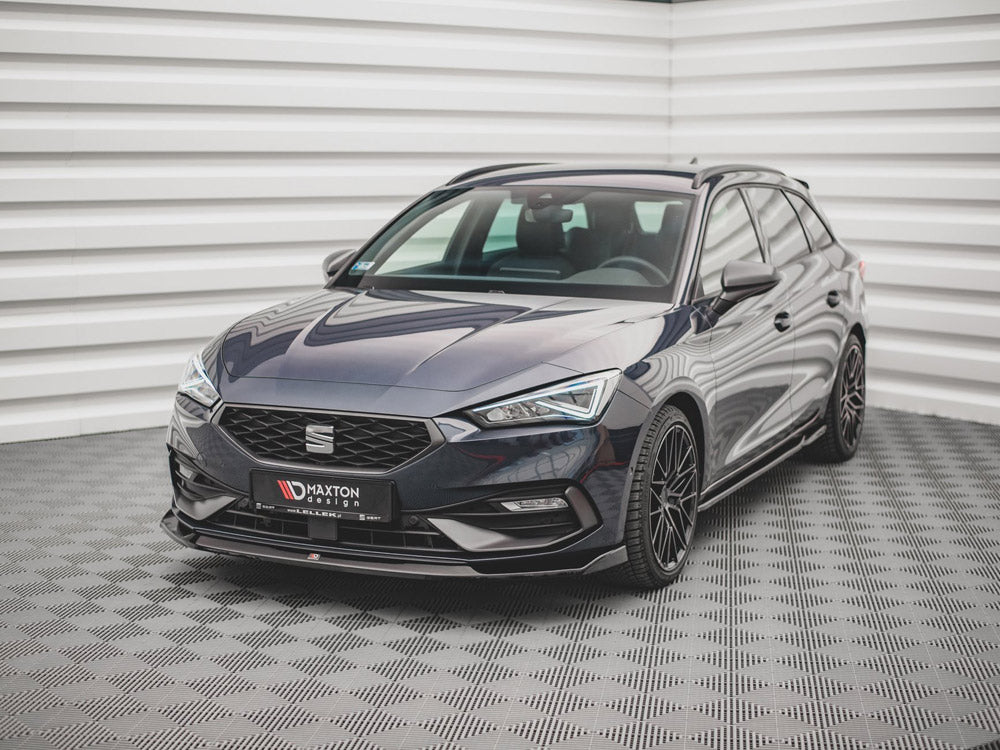 Maxton Design Seat Leon Fr MK4 (2020-) Front Splitter V3