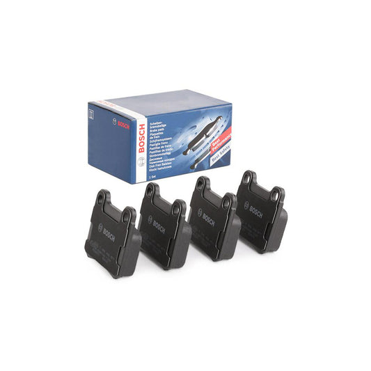 Bosch 0986466871 Brake Pad Set With Anti Squeak Plate With Mounting Manual BP697