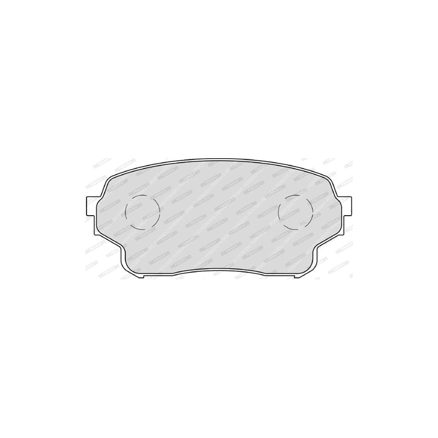 Ferodo Premier Fdb4077 Brake Pad Set For Suzuki Grand Vitara With Acoustic Wear Warning Without Accessories