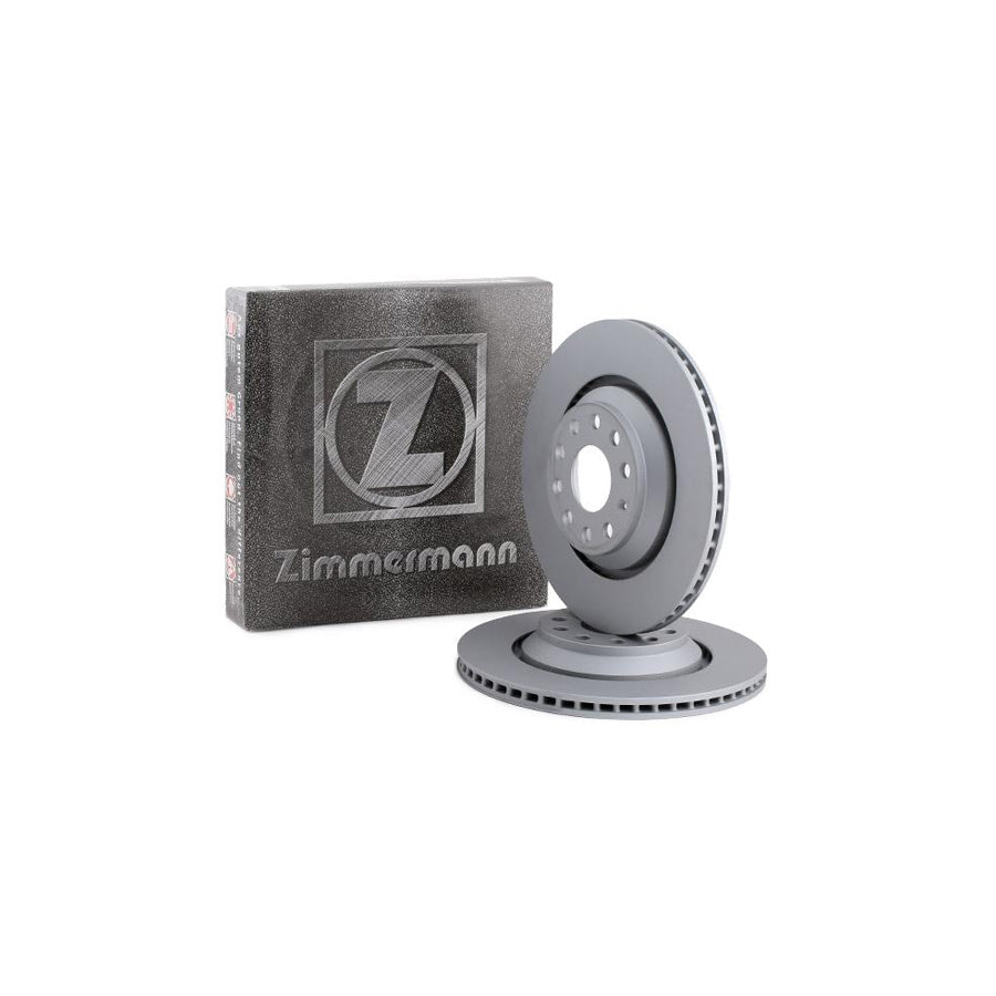 ZIMmERMANN COAT Z 100 3309 20 Brake Disc Externally Vented Coated High carbon
