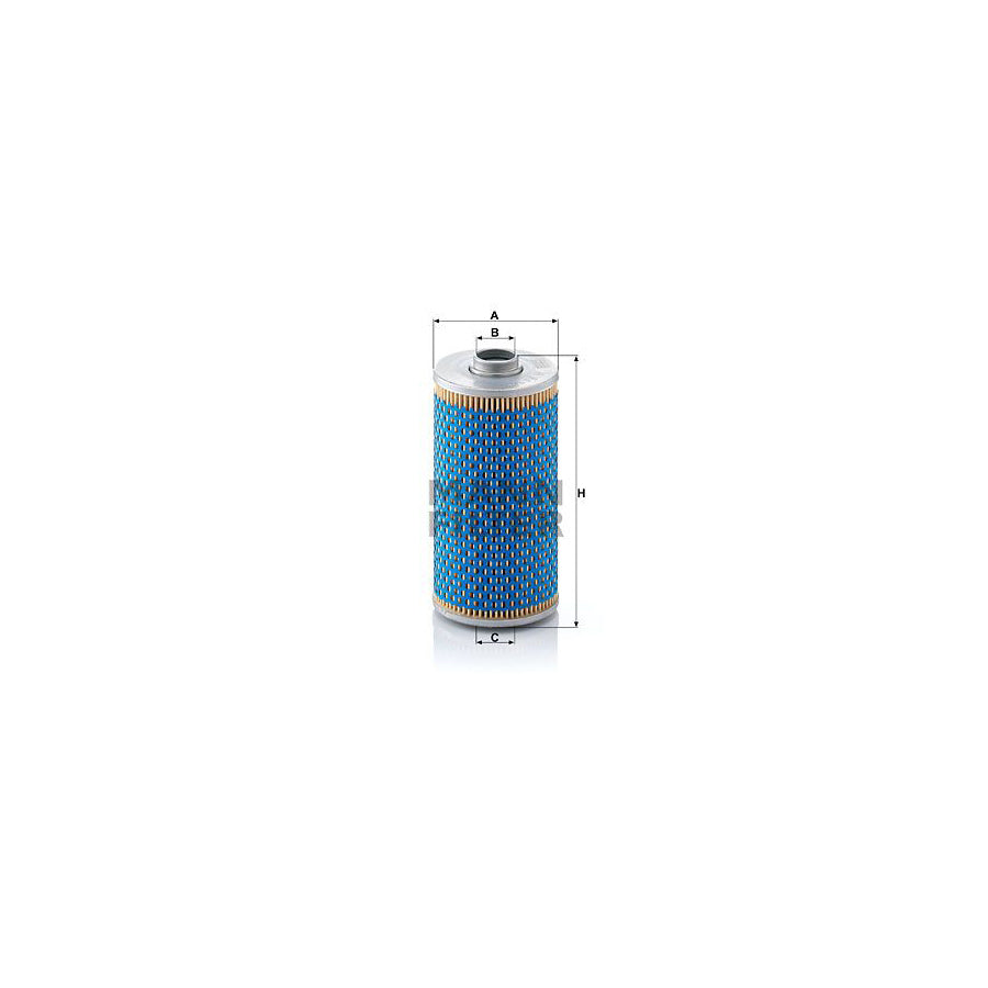 MANN-FILTER H 943/7 x Oil Filter with seal, Filter Insert