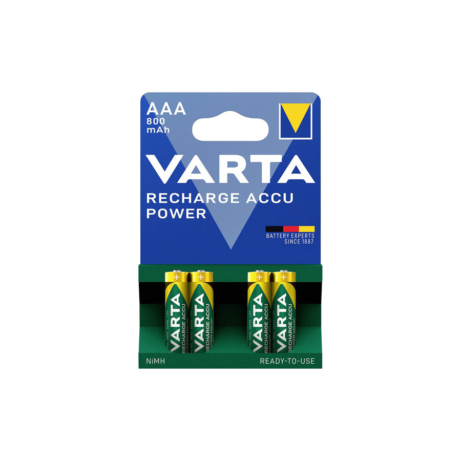 Energizer AAA 800 mAh Rechargeable (Card of 4) | Duco Car Parts UK Car Parts