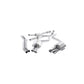 MillTek Audi D4 S8 Non-Resonated Cat-Back Exhaust