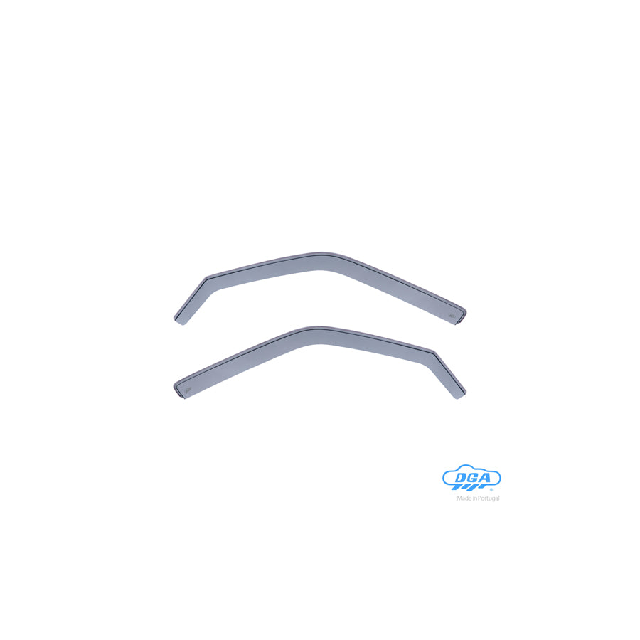 DGA 17032 Wind deflectors for NISSAN JUKE Arrow direction, Front, inner