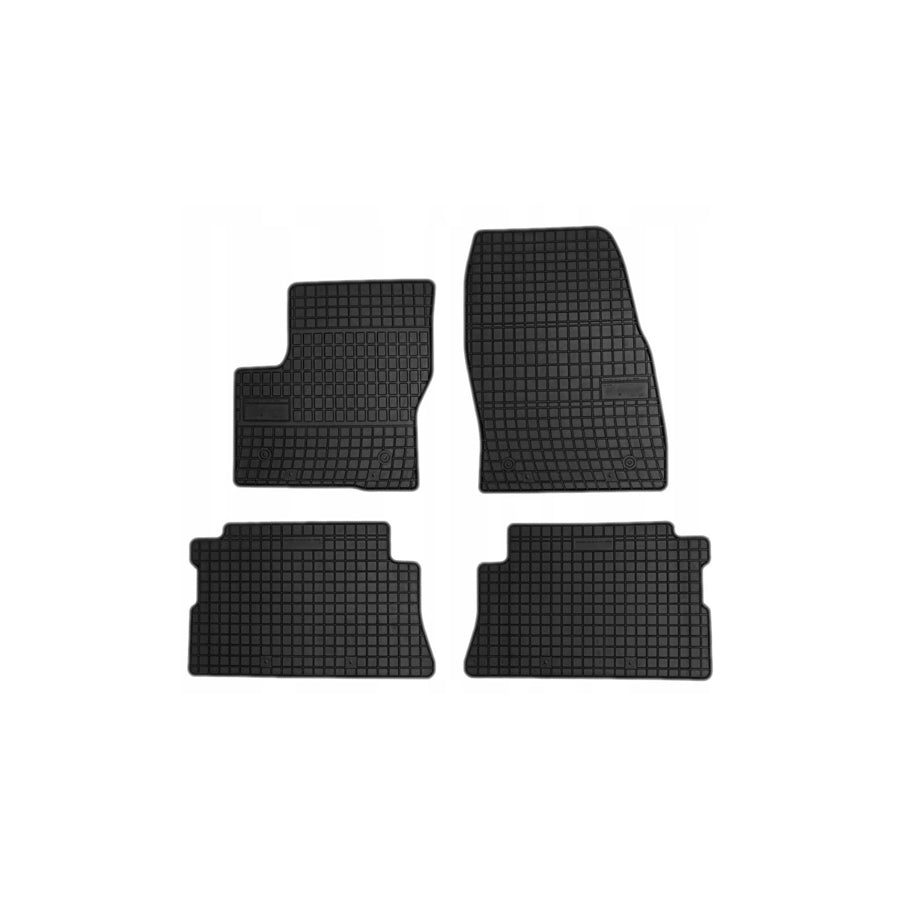 FROGUM Tailored 402164 Floor mat set for FORD Kuga Mk2 (DM2) Elastomer, Front and Rear, Quantity: 4, Black, (LHD)