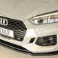 Rieger 00088202 Audi B9 F5 RS5 Front Splitter - Glossy Black