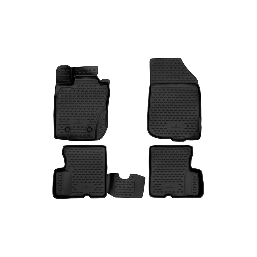 WALSER XTR 75089 Floor mat set Front and Rear