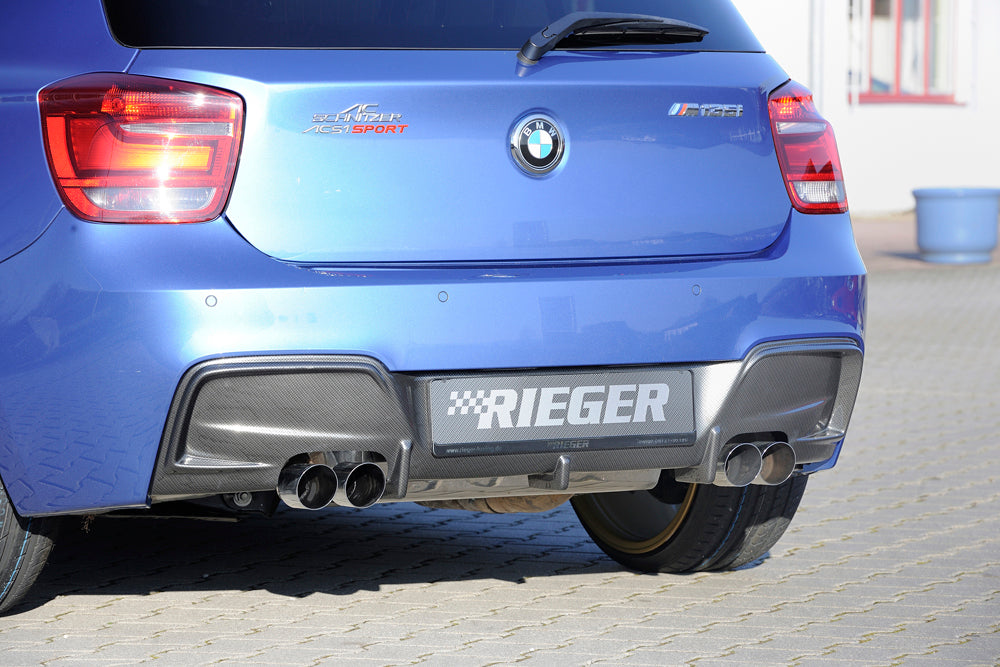 Rieger 00099243 BMW 1 Series F20 F21 Rear Diffuser