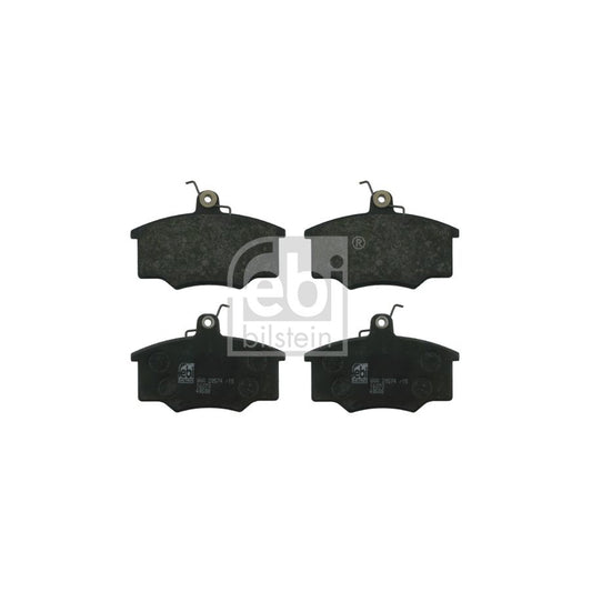 Febi Bilstein 16070 Brake Pad Set Front Axle Excl Wear Warning Contact