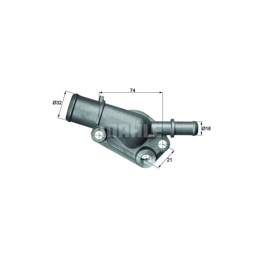 MAHLE ORIGINAL TI 105 88 Engine thermostat Opening Temperature: 88°C, with seal