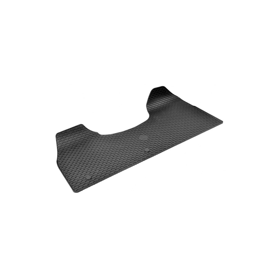 WALSER RubberLine 50838 Floor mat set Elastomer, Front, Black