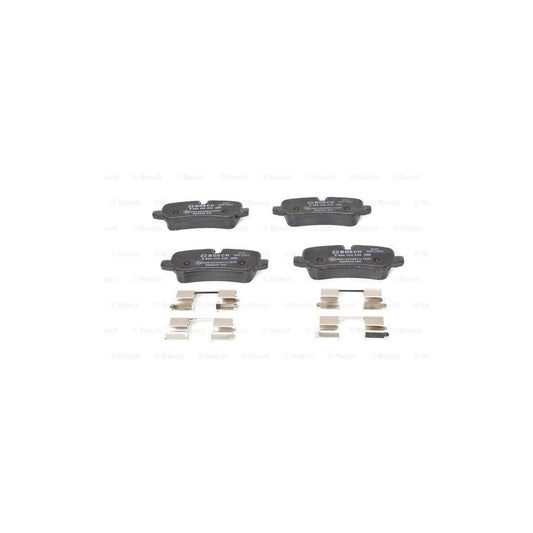 Bosch 0986494636 Brake Pad Set With Anti Squeak Plate With Spring BP1059