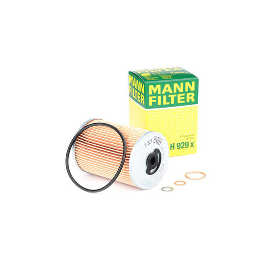 MANN-FILTER H 929 x Oil Filter with seal, Filter Insert