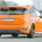 Rieger 00099252 Ford Focus 2 ST Rear Diffuser for Original Tailpipe Left & RIght - Carbon-Look