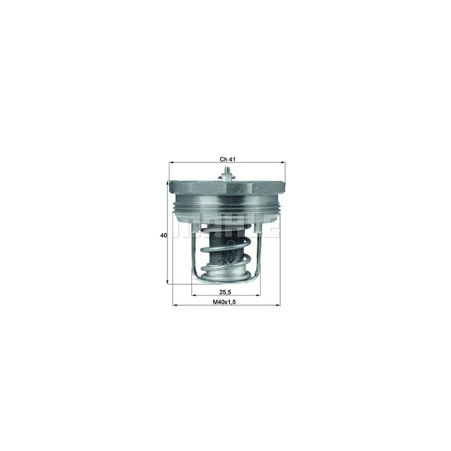 MAHLE ORIGINAL TX 89 83 Engine thermostat Opening Temperature: 83°C, without gasket / seal