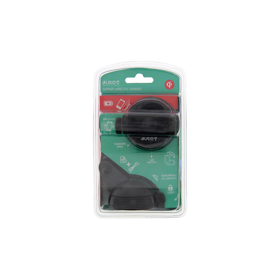 AUTO-T 540325 Car phone holder with wireless charger, windscreen, universal 360?