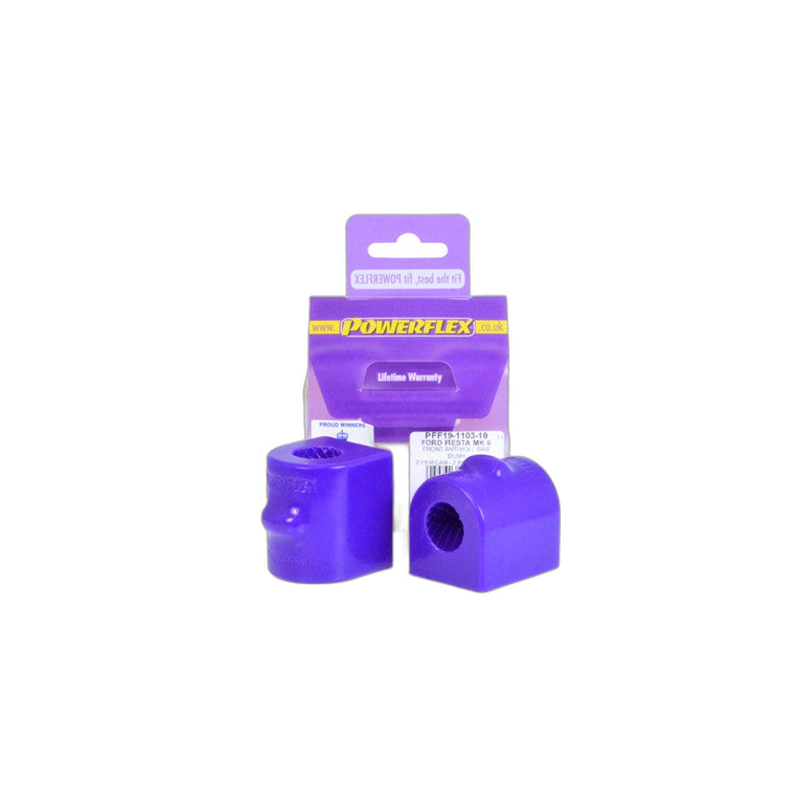 Powerflex PFF19-1103-18 Ford Fiesta Front Anti Roll Bar Bush 18mm | Duco Car Parts UK Car Parts