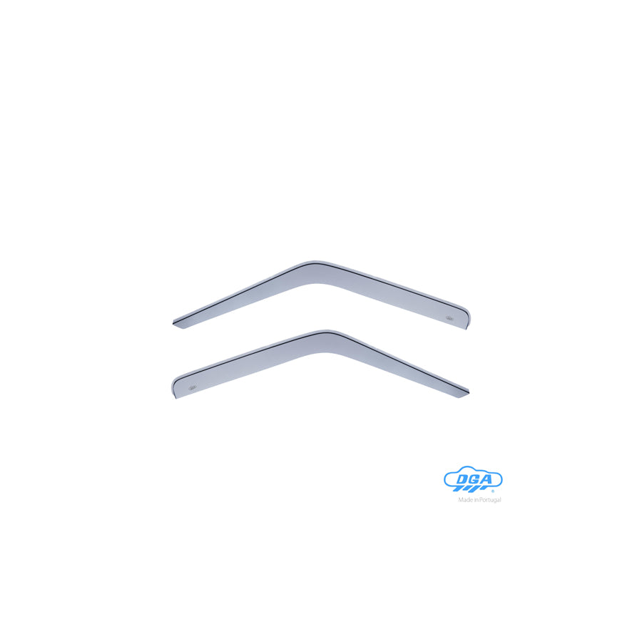 DGA 20001 Wind deflectors for RENAULT 5 Hatchback Arrow direction, Front, inner