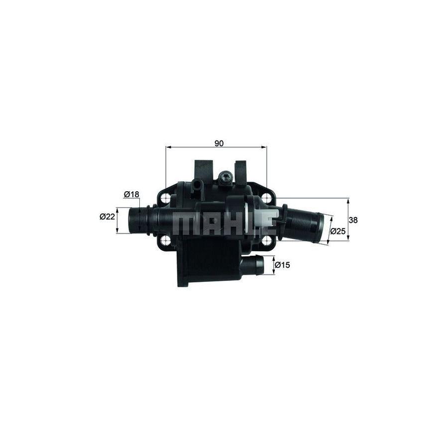 MAHLE ORIGINAL TH 42 83 Engine thermostat Opening Temperature: 83°C, with seal