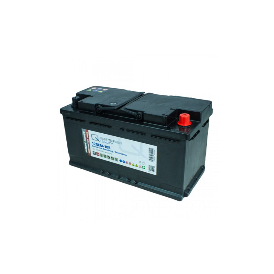Q-Batteries 12SEM105 12V 105Ah Semi traction battery