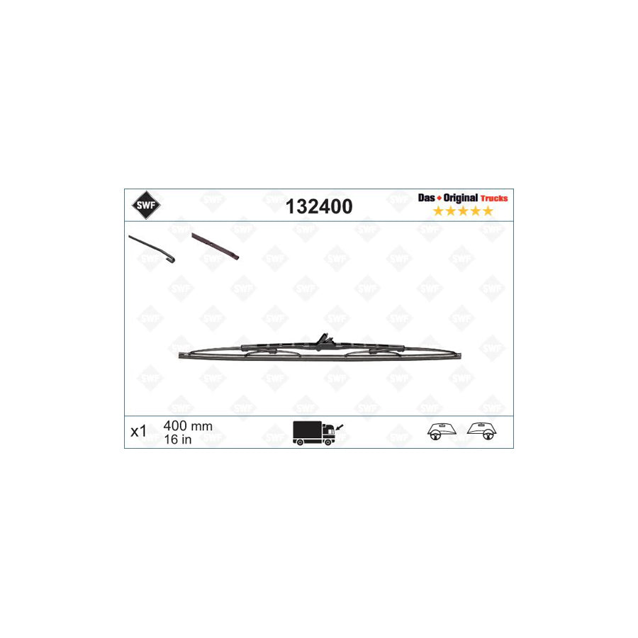 Swf Original 132400 Wiper Blade | Duco Car Parts UK Car Parts