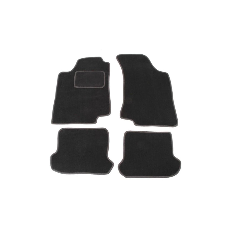 MAMMOOTH Tailored A041 VW140 PRM 02 Floor mat set for VW GOLF Textile, Front and Rear, Quantity: 4, Grey
