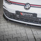 Maxton Design Volkswagen Golf GTI / R-Line MK8 Front Splitter + Flaps V.3