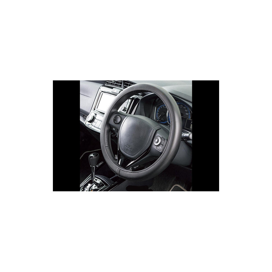 CORONA Neofit, ?????? FVO10158 Steering wheel cover Black, ?: 36-38cm, Plastic